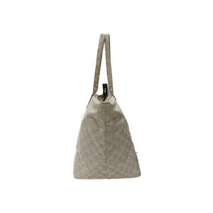 Gucci Canvas Tan Beige Museum Tote Bag Museo